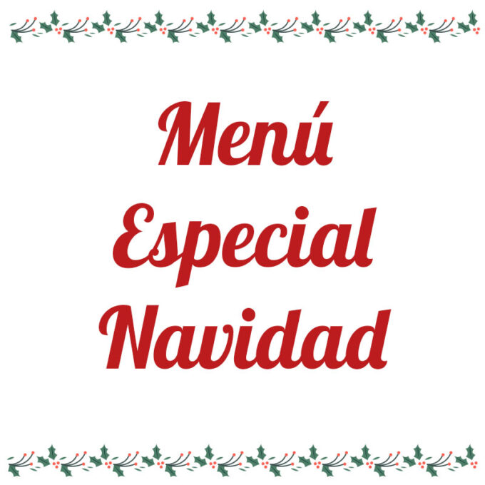 Menú Especial Navidad